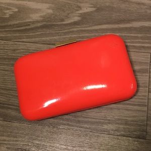 J. Crew Orange Clutch